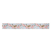 Vogels en bloemen. Veerlooppatroon Lint (Voorkant)