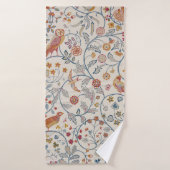Vogels en bloemen, William Morris Badhanddoek (Badhanddoek)