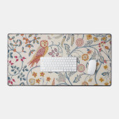 Vogels en bloemen, William Morris Bureaumat (Keyboard & Muis)