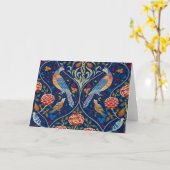 Vogels en bloemen, William Morris Kaart (Gele Bloem)