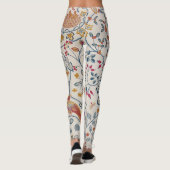 Vogels en bloemen, William Morris Leggings (Achterkant)