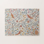 Vogels en bloemen, William Morris Legpuzzel (Horizontaal)