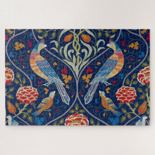 Vogels en bloemen, William Morris Legpuzzel