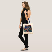 Vogels en bloemen, William Morris Tote Bag (Voorkant (model))