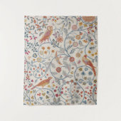 Vogels en bloemen, William Morris Wandkleed (Voorkant)