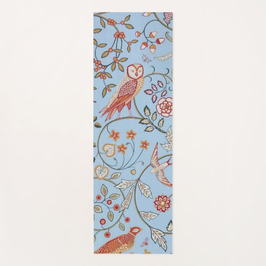 Vogels en bloemen, William Morris Yogamat (Voorkant)