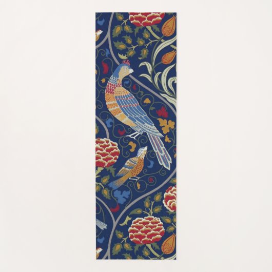 Vogels en bloemen, William Morris Yogamat (Voorkant)