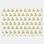 Vogels en Bloemen Wrapping Paper Assortiment (Voorkant 3)