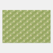 Vogels en Bloemen Wrapping Paper Assortiment (Voorkant)