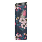 Vogels en bloesems thermosbeker (Gedraaid links)