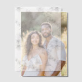 Vogels en bloesems vellum uitnodigingen (Offset (Koppel))