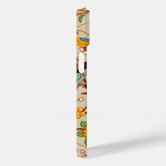 Vogels en Butterflies iPhone Case (Achterkant / Rechts)