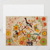 Vogels en Butterflies Kaart (Voorkant / Achterkant)