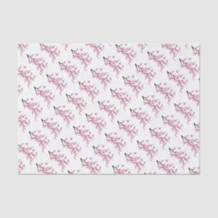 Vogels en Cherry Blossom Tissuepapier