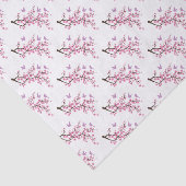 Vogels en Cherry Blossom Tissuepapier (Detail)