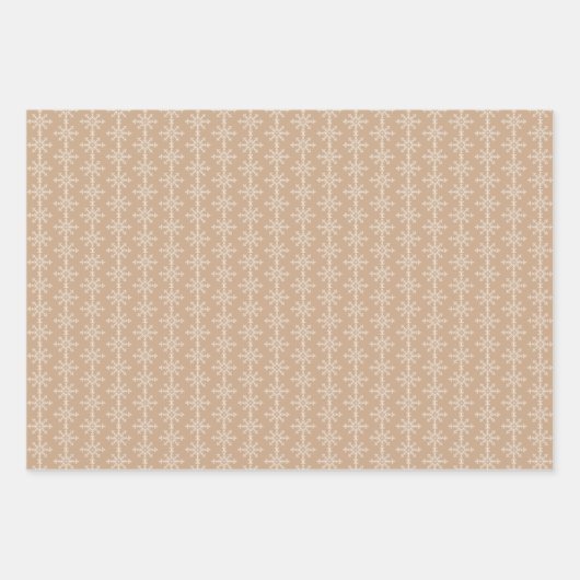 vogels en dennenappels inpakpapier vel (Voorkant 3)