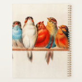 Vogels en kalm planner (Achterkant)