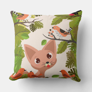 Vogels en katten kussen