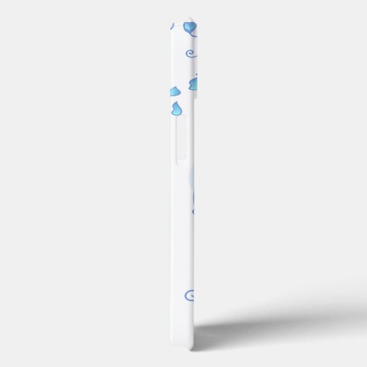 Vogels en kooiacha (blauwe naam) ifoondooi Case-Mate iPhone case (Achterkant / Rechts)