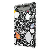 Vogels en kopjes mini klembord (Angled2)