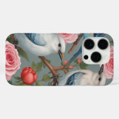 Vogels en Rozen iPhone 16 Pro Hoesje (Achterkant (horizontaal))