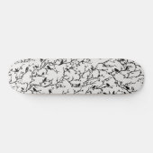 Vogels en Sakura Branches Japans schilderen Skateboard (Horizontaal)
