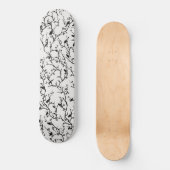 Vogels en Sakura Branches Japans schilderen Skateboard (Voorkant)