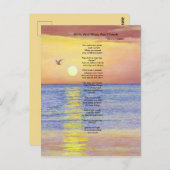 VOGELS EN SCHEPEN EN BRIEFKAART VAN KLEUTEN (Voorkant / Achterkant)