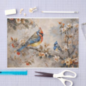 Vogels en takken Decoupage Tissue Paper Tissuepapier (Craft)