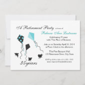 Vogels en vliegers pensioen kaart (Voorkant)