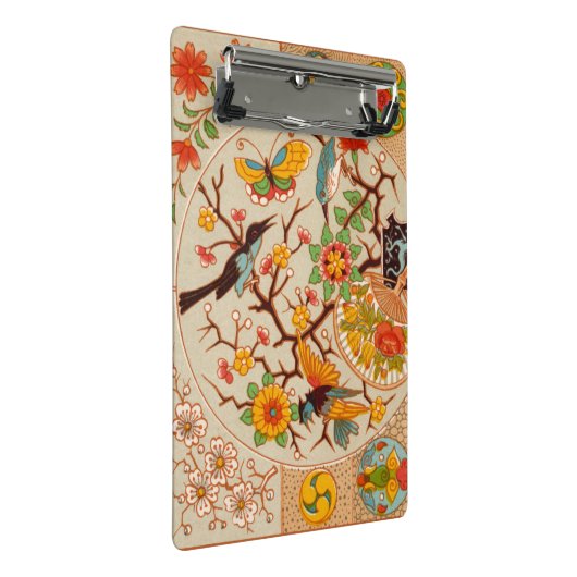 Vogels en vlinders - miniklikbord mini klembord (Schuin)