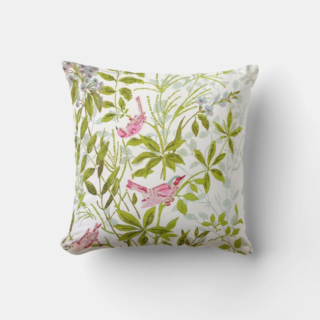 Vogels en vlinders Pijler #2 Buitenkussen (Voorkant)