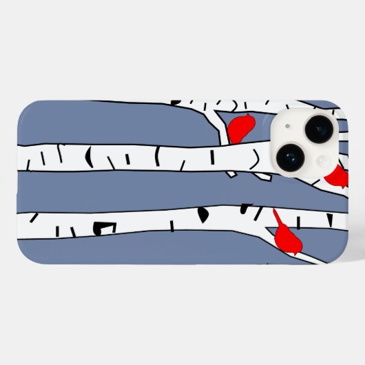 Vogels en vogels Case-Mate iPhone case (Achterkant (horizontaal))