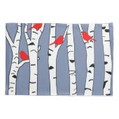 Vogels en vogels kussensloop (Achterkant)