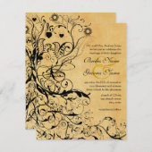 Vogels en zwembroeken kaart (Voorkant / Achterkant)