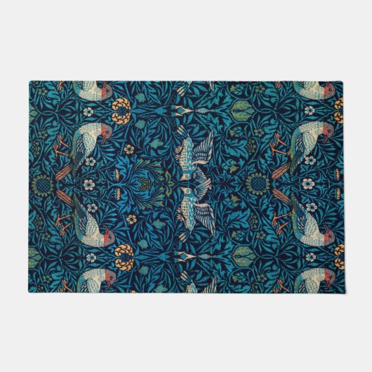 Vogels ( Floral Pattern) (door William Morris) Deurmat (Voorkant)