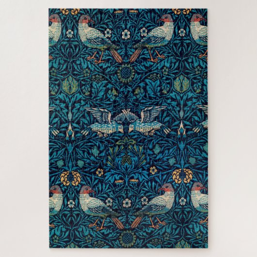 Vogels ( Floral Pattern) (door William Morris) Legpuzzel (Verticaal)
