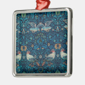 Vogels ( Floral Pattern) (door William Morris) Metalen Ornament (Links)