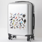 Vogels Galore Sticker (Koffer)