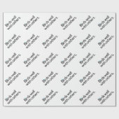 Vogels goed met anderen cadeaupapier (Vlak)