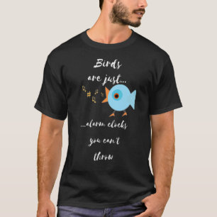 Vogels haten ochtendkleding t-shirt