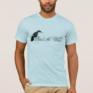 vogels het woord t-shirt
