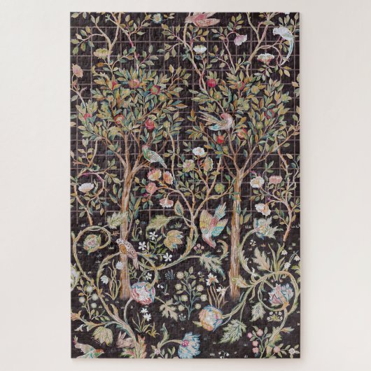 Vogels in de bloem, William Morris Legpuzzel (Verticaal)