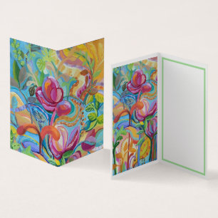 Vogels in de Kaart van de bloementeelt