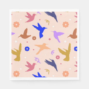 Vogels in de lucht servet