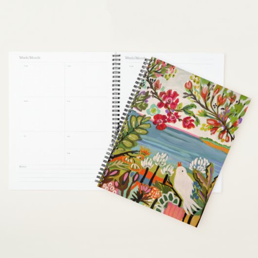 Vogels in de tuin planner (Display)