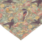 Vogels in de tuin: William Morris geïnspireerd Tafelkleed (Gekanteld)