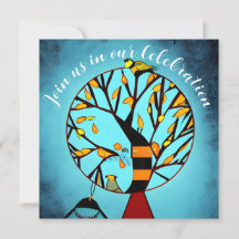 Vogels in een boom Einde Chemo Cancer Celebration