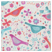 Vogels in een Waterverf van de Garden Modern Boho Stof (Swatch)