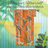 Vogels in groene handdoek